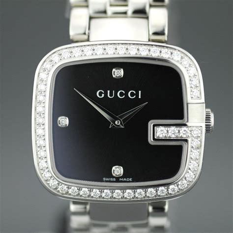 montre gucci noir|Gucci wrist watches for women.